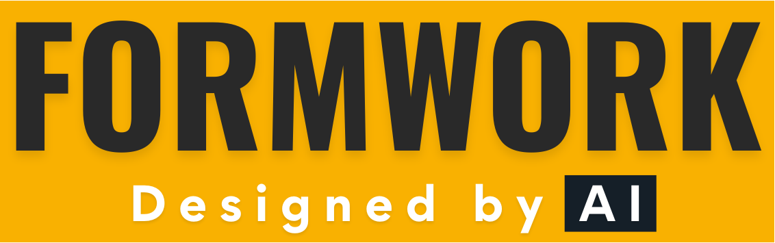 Formwork Designs by AI